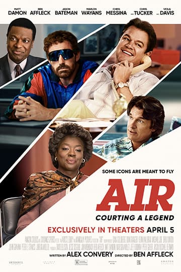 На фото постер фильма Air: Большой прыжок (2023)