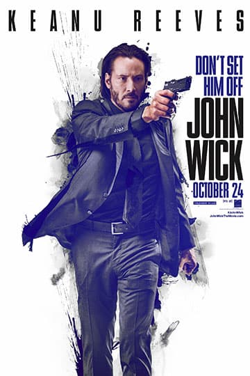 На фото постер фильма Джон Уик (2014)