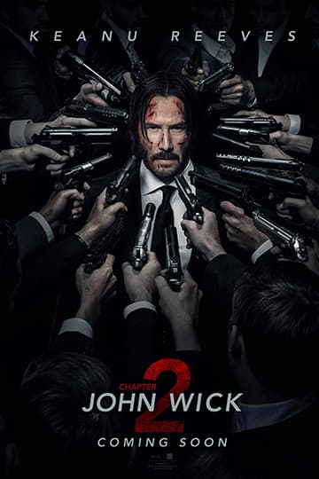 На фото постер фильма Джон Уик 2 (2017)