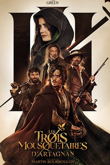 На фото постер фильма Три мушкетёра: Д’Артаньян (2023)