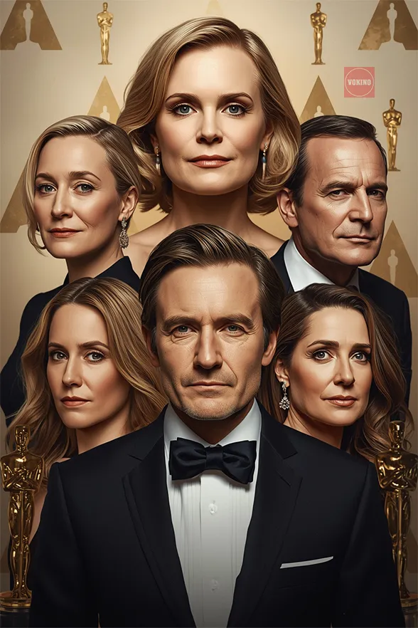 Портреты актёров, получивших три премии Оскар